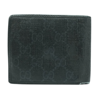 Black-Gray Wallet with Interlocking G