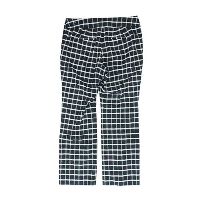 Black Plaid Pants