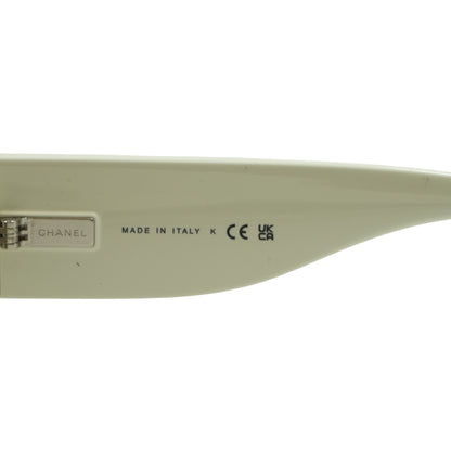 Black 6056 Oval Sunglasses