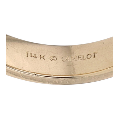 14K Yellow Gold Band