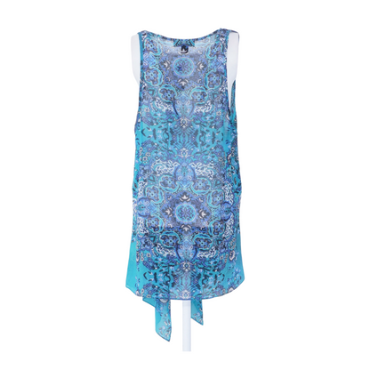 Blue Floral Cardigan