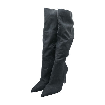 Black Knee High Boots