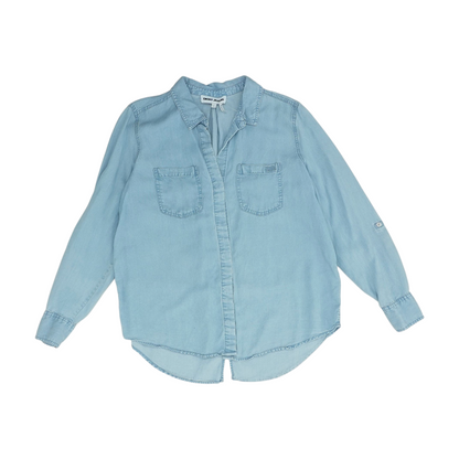 Blue Button Down