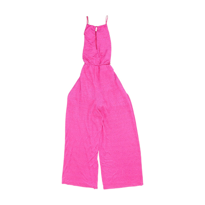 Pink Sleeveless One-Piece