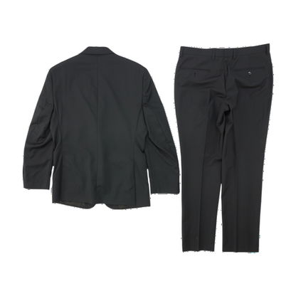 Black Solid Suit