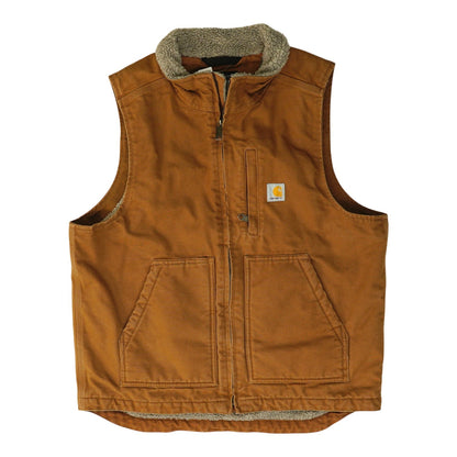 Brown Solid Vest
