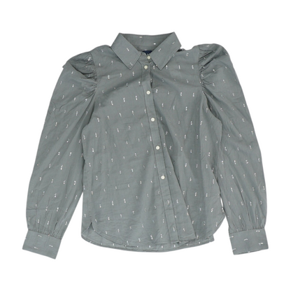 Gray Button Down
