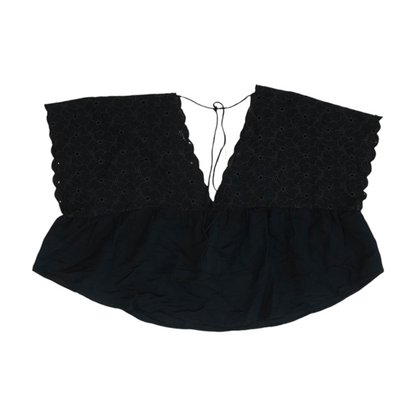 Black Floral Blouse