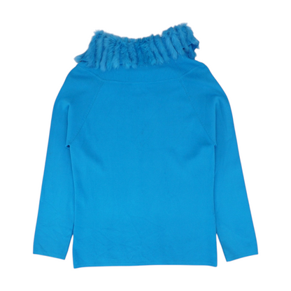 Vintage Blue Pullover Sweater