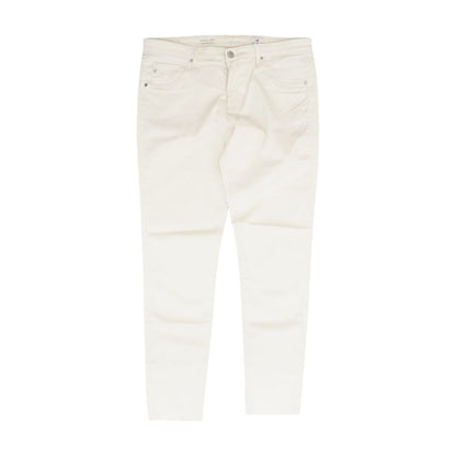 Ivory High Rise Skinny Leg Jeans