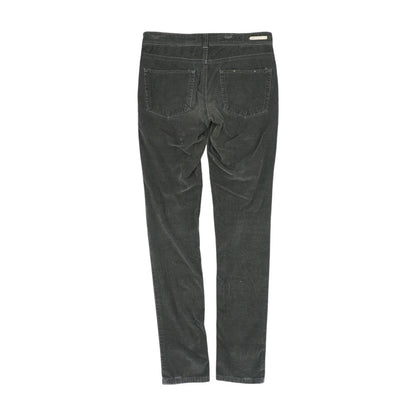 Gray Solid Pants