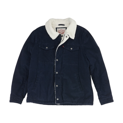 Navy Solid Jacket