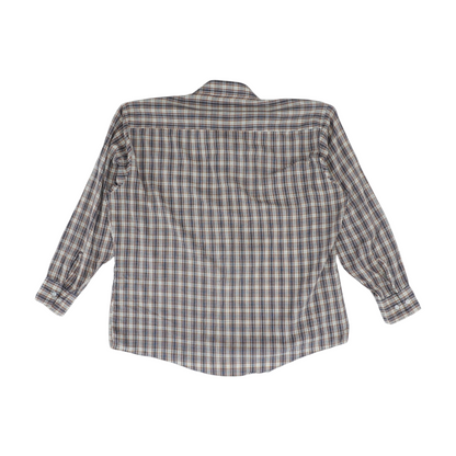 Multi Check Long Sleeve Button Down