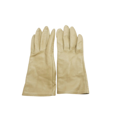 Beige Driving Gloves