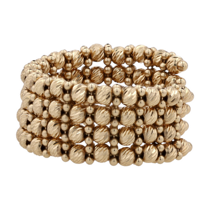 18K Yellow Gold Fashion Ring