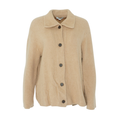 Vince. Tan Cardigan Sweater – Image 1