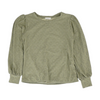 Les Amis Olive Floral Blouse – Image 1