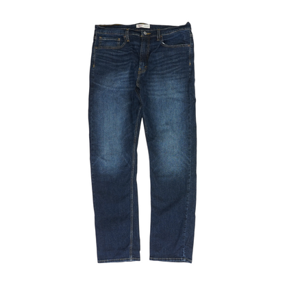 Navy Straight Jeans