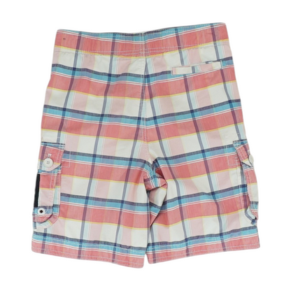 Pink Plaid Swim Bottom