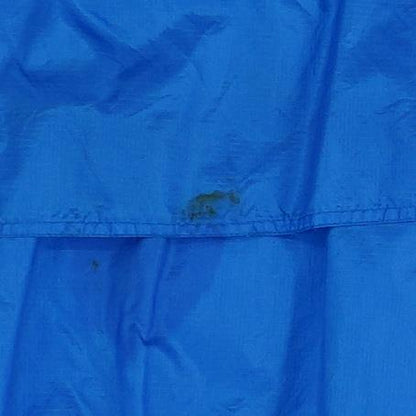 Blue Solid Rain Jacket
