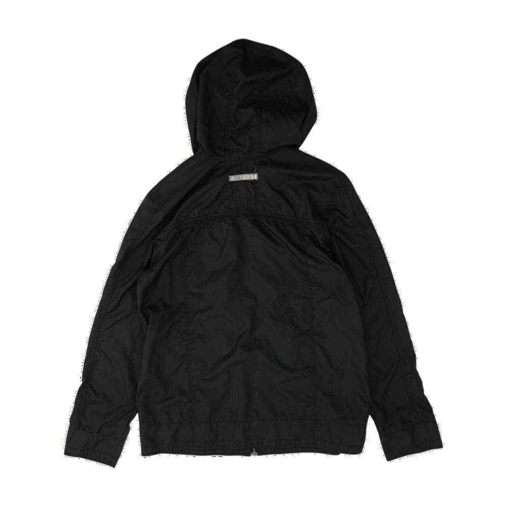 Black Solid Active Jacket