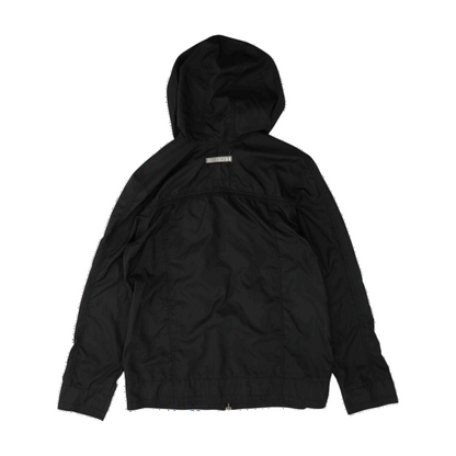 Black Solid Active Jacket