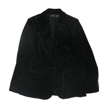 Black Solid Blazer