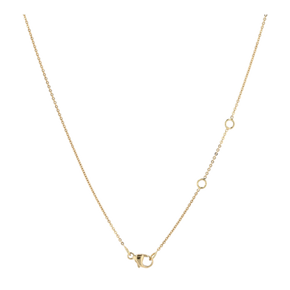 1/10 ctw 18K Yellow Gold Diamond Pendant Necklace