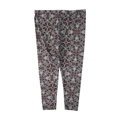 Gray Abstract Pajama Bottom