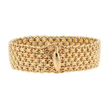 14K Yellow Gold Chain Bracelet