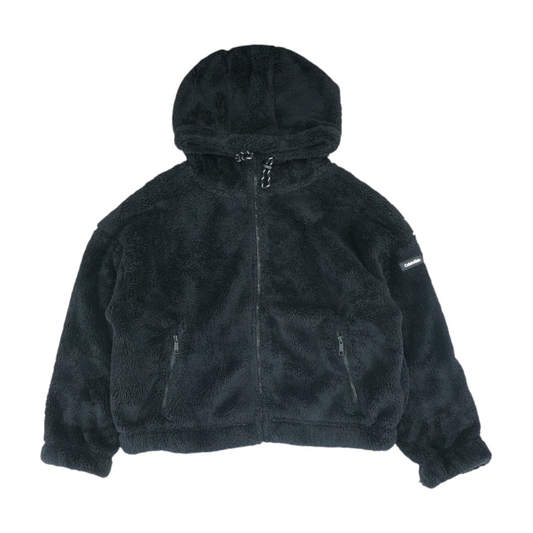 Black Solid Active Jacket