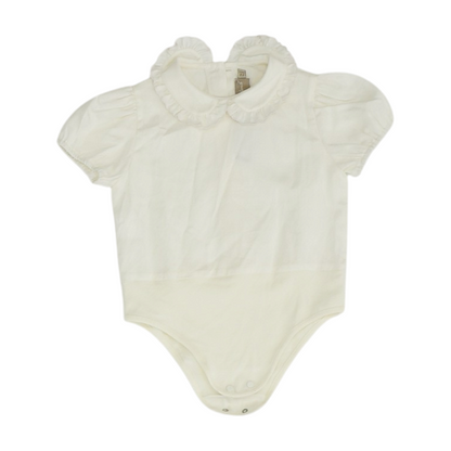 Ivory Short Sleeve One-Piece