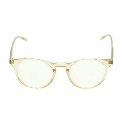 Gold Archer Round Unknown Prescription Eyeglasses