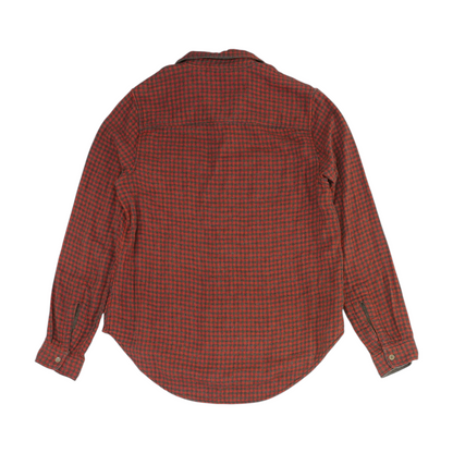 Red Check Flannel Button Down