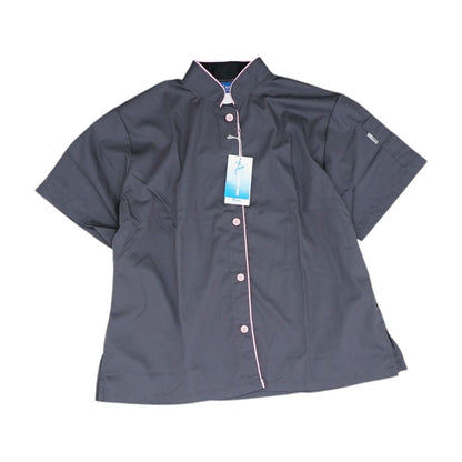Gray Scrub Top Knit Top