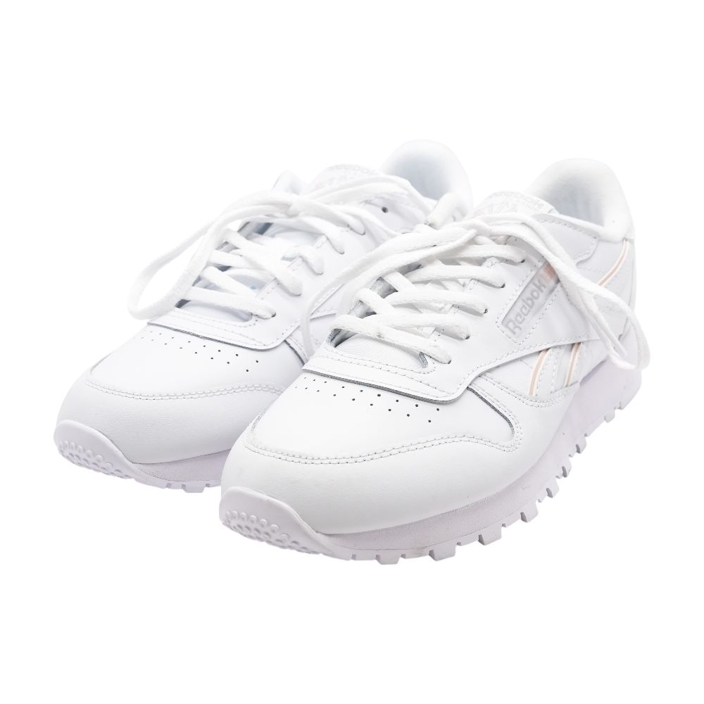 Classic White Low Top Athletic Shoes