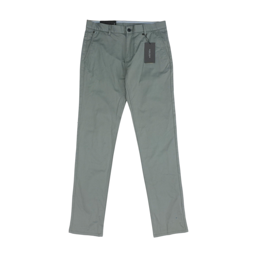 Gray Slim Pants
