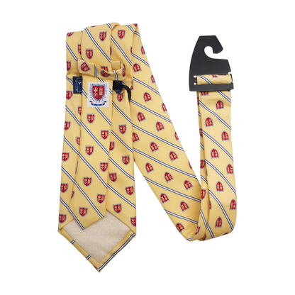 Yellow Print Neck Tie