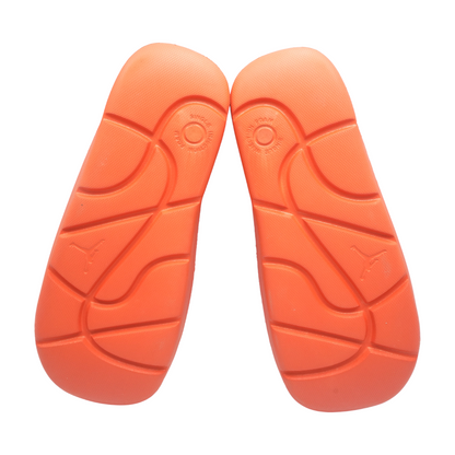 Orange Athletic Slide Athletic Shoes