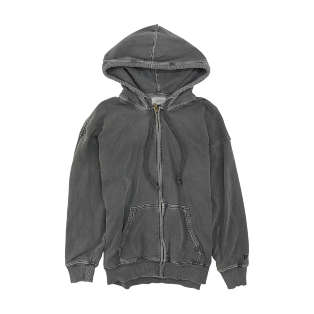 Gray Solid Active Jacket