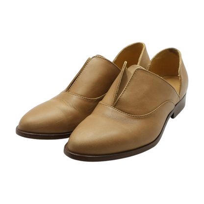 Brown Slip-On Flats