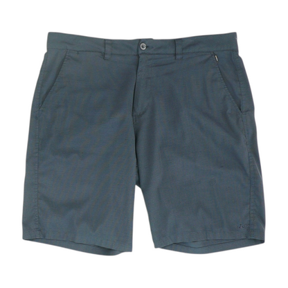Navy Striped Active Shorts