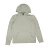 Gray Solid Hoodie Pullover