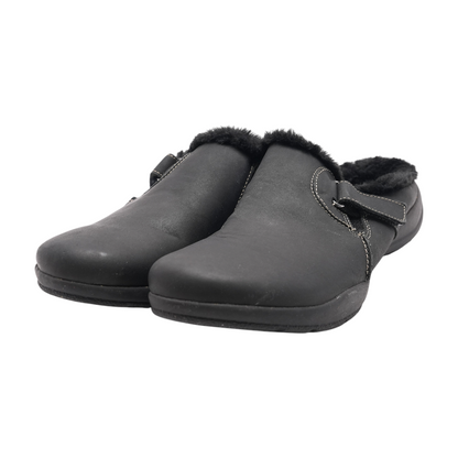 Black Slip-On Flats