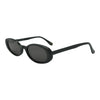 J.Crew Black BW799 Oval Sunglasses – Image 1