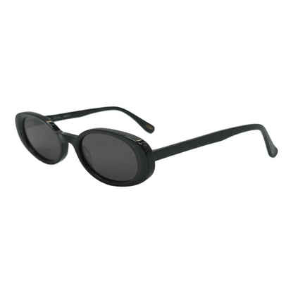 J.Crew Black BW799 Oval Sunglasses – Image 1