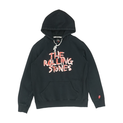 Black Solid Hoodie Pullover