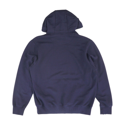 Navy Solid Hoodie Pullover