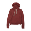 Mauve Solid Hoodie Pullover