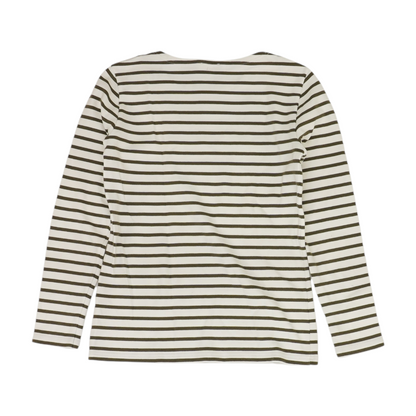 White Striped Blouse